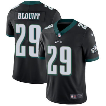 Nike Eagles #29 LeGarrette Blount Black Alternate Men's Stitched NFL Vapor Untouchable Limited Jersey
