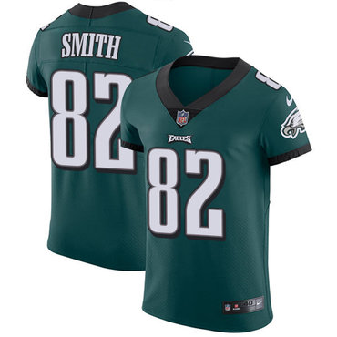 Nike Eagles #82 Torrey Smith Midnight Green Team Color Men's Stitched NFL Vapor Untouchable Elite Jersey