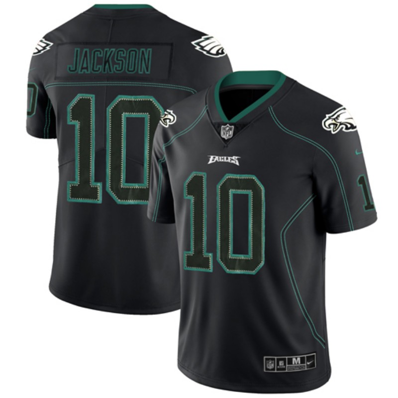 Nike Eagles 10 DeSean Jackson Black Shadow Legend Limited Jersey