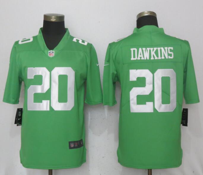 Nike Eagles 20 Brian Dawkins Green 2017 Vapor Untouchable Player Limited Jersey