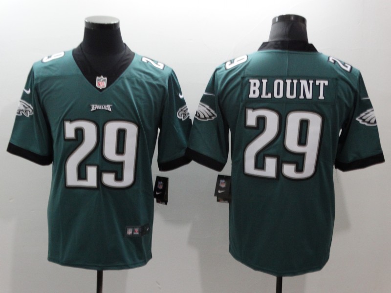 Nike Eagles 29 LeGarrette Blount Green Vapor Untouchable Player Limited Jersey