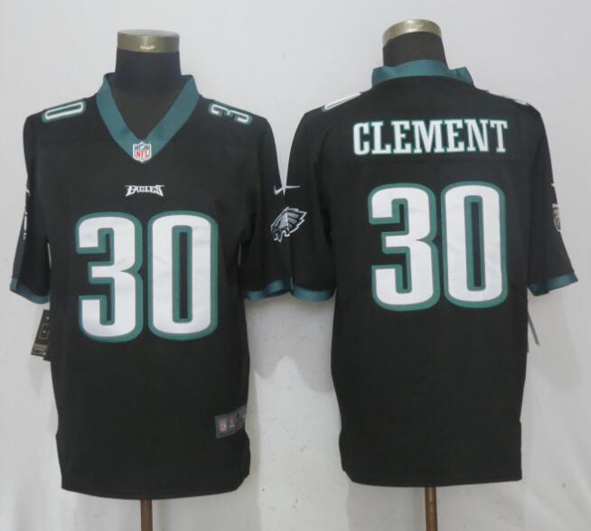 Nike Eagles 30 Corey Clement Black Vapor Untouchable Player Limited Jersey