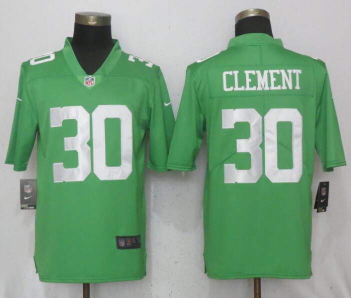 Nike Eagles 30 Corey Clement Green 2017 Vapor Untouchable Player Limited Jersey