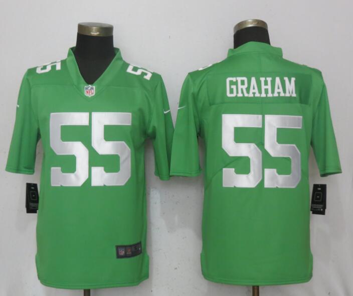 Nike Eagles 55 Brandon Graham Green 2017 Vapor Untouchable Player Limited Jersey