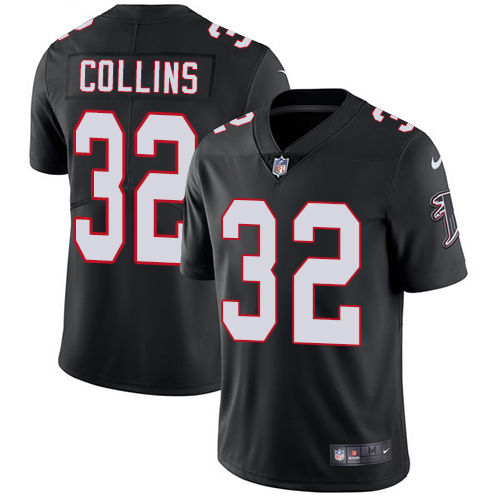 Nike Falcons #32 Jalen Collins Black Alternate Men's Stitched NFL Vapor Untouchable Limited Jersey