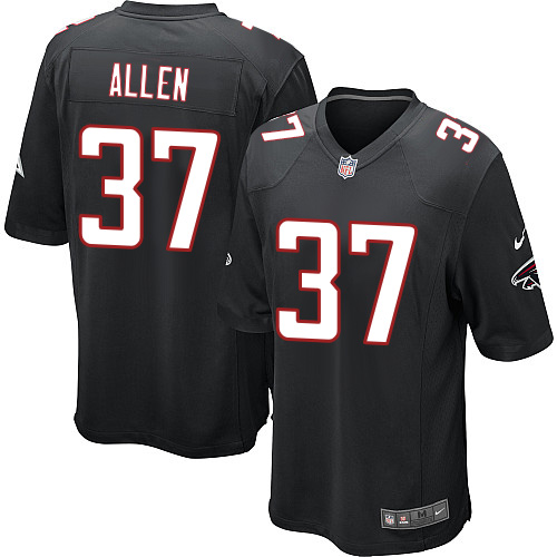 Nike Falcons #37 Ricardo Allen Black Alternate Youth Stitched NFL Elite Jersey