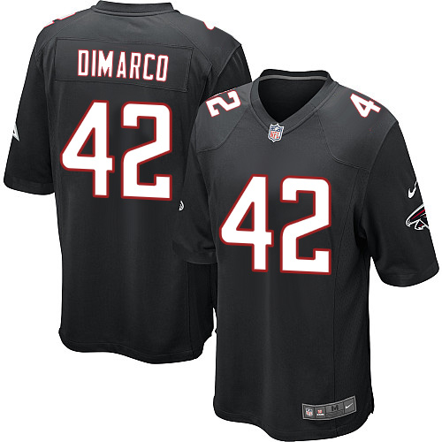 Nike Falcons #42 Patrick DiMarco Black Alternate Youth Stitched NFL Elite Jersey