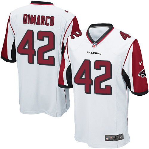 Nike Falcons #42 Patrick DiMarco White Youth Stitched NFL Elite Jersey
