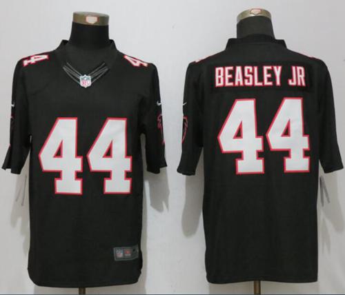 Nike Falcons #44 Vic Beasley Jr Black Alternate Men's Stitched NFL Limited Jersey