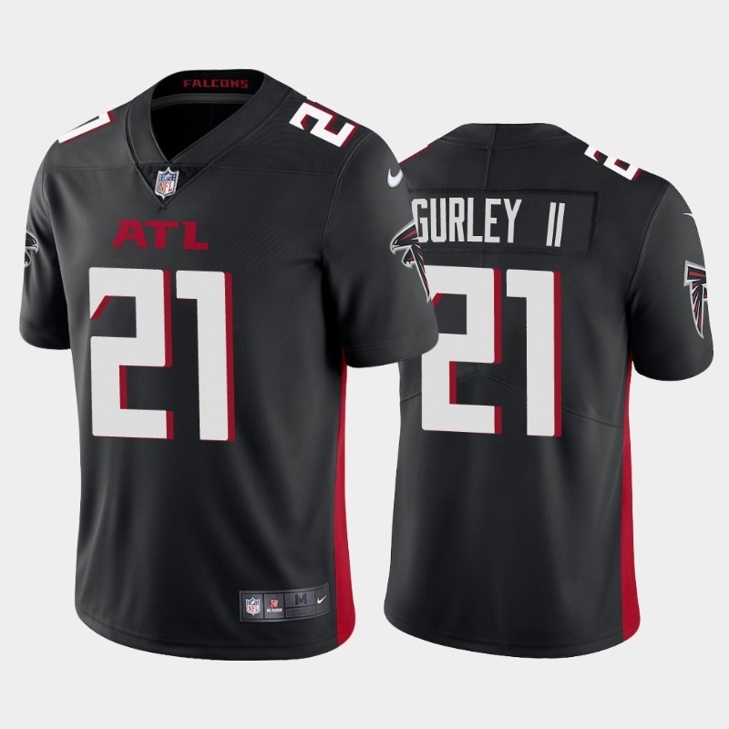 Nike Falcons 21 Todd Gurley II Black New Vapor Untouchable Limited Jersey