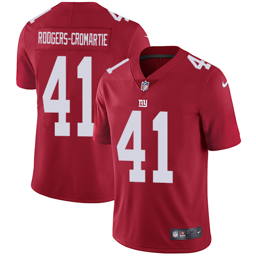 Nike Giants #41 Dominique Rodgers-Cromartie Red Alternate Men's Stitched NFL Vapor Untouchable Limited Jersey