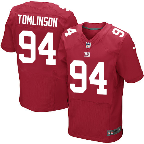 Nike Giants #94 Dalvin Tomlinson Red Alternate Men's Stitched NFL Elite Jersey