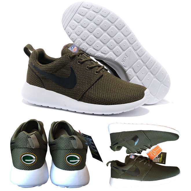 Nike Green Bay Packers London Olympics Brown Shoes