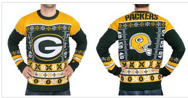Nike Green Bay Packers Men's Ugly Sweater