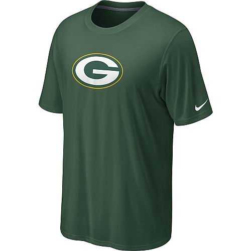 Green Bay Packers Sideline Legend Authentic Logo Dri-FIT T-Shirt – Team Color 