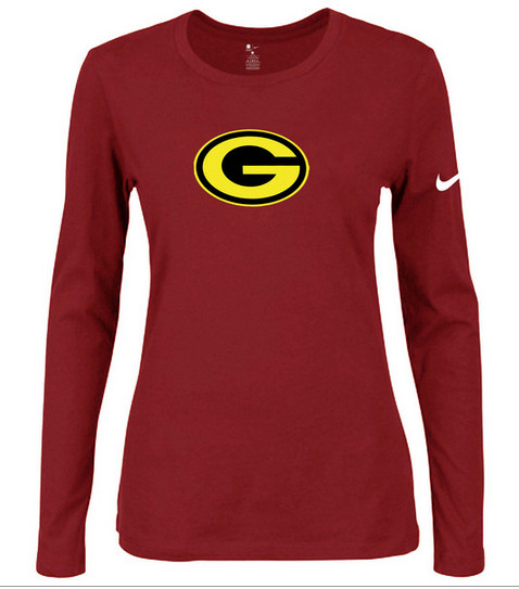 Nike Green Bay Packers Women Shirts-7