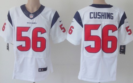 Nike Houston Texans #56 Brian Cushing White Elite Stitched Jersey