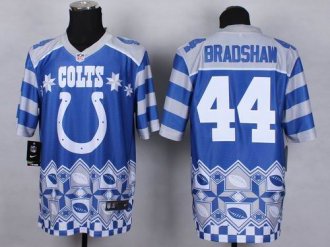 Nike Indianapolis Colts #44 Ahmad Bradshaw Royal Blue NFL Elite Noble Fashion Jersey