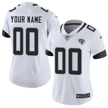 Nike Jacksonville Jaguars  Elite White Road Women's Jersey NFL Vapor Untouchable Customized jerseys