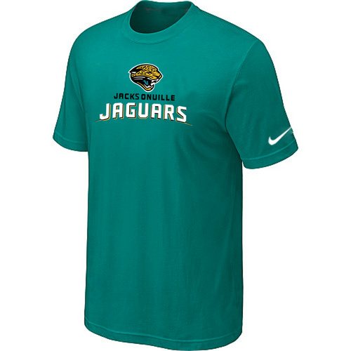 NEW NFL Jacksonville Jaguars Authentic Logo T-Shirt Green