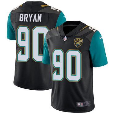 Nike Jaguars #90 Taven Bryan Black Alternate Men's Stitched NFL Vapor Untouchable Limited Jersey