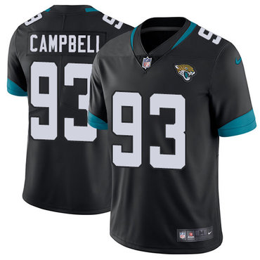 Nike Jaguars #93 Calais Campbell Black Alternate Men's Stitched NFL Vapor Untouchable Limited Jersey