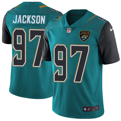 Nike Jaguars #97 Malik Jackson Teal Green Team Color Youth Stitched NFL Vapor Untouchable Limited Jersey
