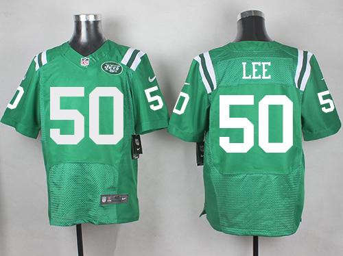 Nike Jets #50 Darron Lee Green Men's Stitched NFL Elite Rush Jersey