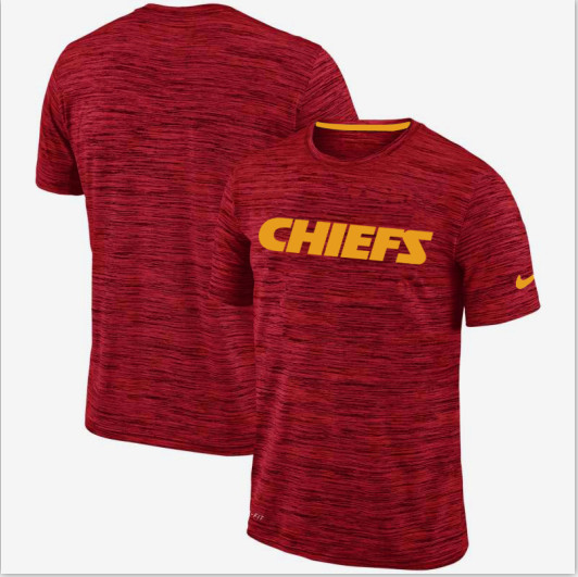 Nike Kansas City Chiefs Red Velocity Performance T-Shirt