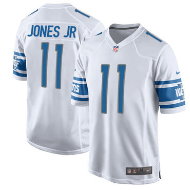 Nike Lions #11 Marvin Jones Jr White Youth Stitched NFL Elite Jersey