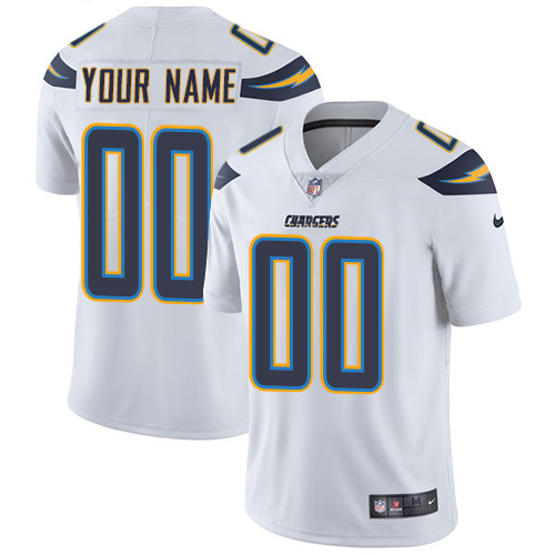 Nike Los Angeles Chargers Limited White Road Men's Jersey NFL  Vapor Untouchable Customized jerseys
