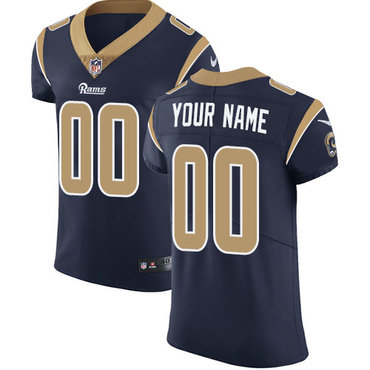 Nike Los Angeles Rams  Elite Navy Blue Home Men's Jersey NFL Vapor Untouchable Customized jerseys