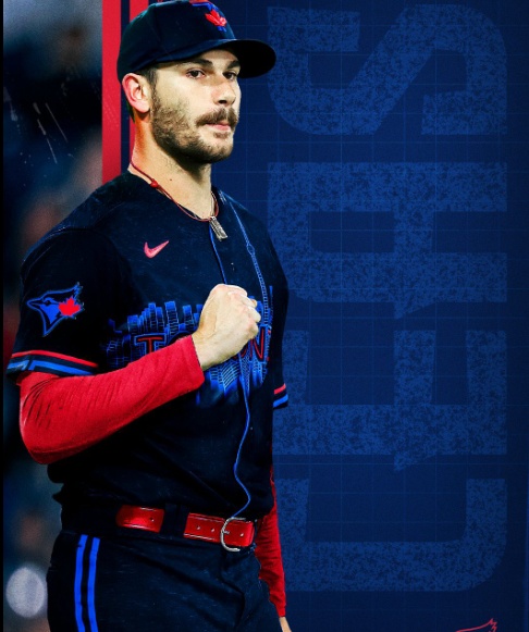 Nike Mens MLB Toronto Blue Jays Dylan   Cease Alternate Limited Stitched