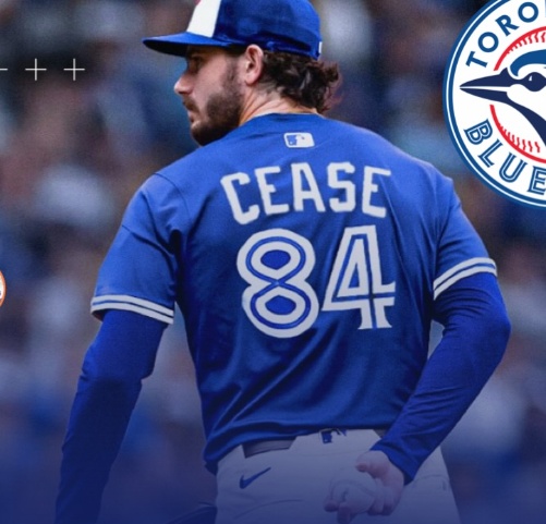 Nike Mens MLB Toronto Blue Jays Dylan Cease Alternate Limited  Stitched