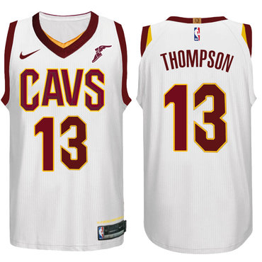 Nike NBA Cleveland Cavaliers #13 Tristan Thompson Jersey 2017 18 New Season White Jersey