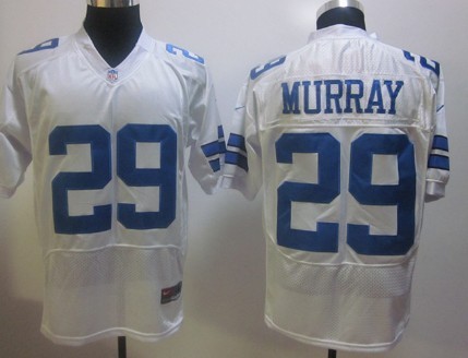 Nike NFL Jersey Dallas Cowboys #29 DeMarco Murray White Elite Style Stitched Jersey
