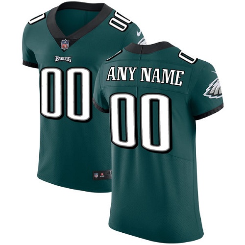 Nike NFL Philadelphia Eagles Vapor Untouchable Customized Elite Midnight Green Home Men's Jersey