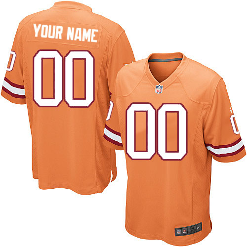 Nike NFL Tampa Bay Buccaneers Customized Limited Orange Alternate Men's Jersey