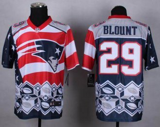 Nike New England Patriots #29 LeGarrette Blount Navy Blue NFL Elite Noble Fashion Jersey