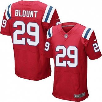 Nike New England Patriots #29 LeGarrette Blount Red Alternate NFL Elite Jersey