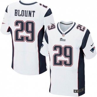 Nike New England Patriots #29 LeGarrette Blount White NFL Elite Jersey