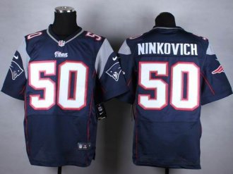 Nike New England Patriots #50 Rob Ninkovich Navy Blue Team Color NFL Elite jersey