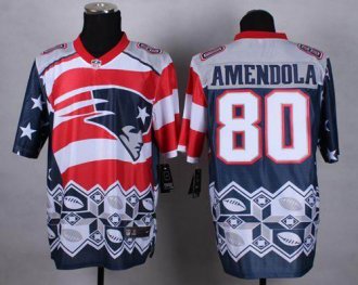 Nike New England Patriots #80 Danny Amendola Navy Blue NFL Elite Noble Fashion Jersey