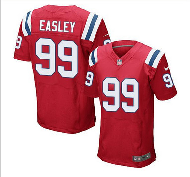 Nike New England Patriots #99 Dominique Easley Red Alternate Men's Stitched NFL Elite Jersey
