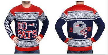 Nike New England Patriots Men's Ugly Sweater_1