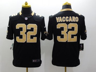 Nike New Orleans Saints #32 Kenny Vaccaro Black Limited Jersey.bmp