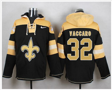 Nike New Orleans Saints #32 Kenny Vaccaro Black Player Pullover NFL Hoodie
