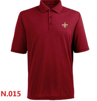 Nike New Orleans Saints Players Performance Polo -Red