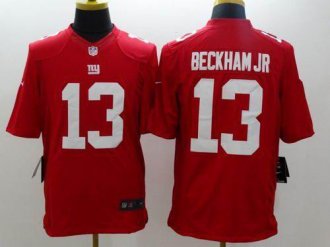 Nike New York Giants #13 Odell Beckham Jr Red Alternate NFL Limited Jersey