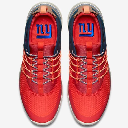 Nike New York Giants London Olympics Red Shoes-1